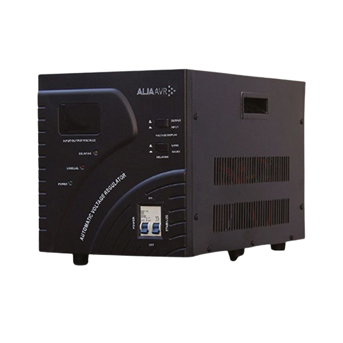 استابلایزر رله ای تک فاز آلجا مدل AVR 10000 | ویژن آرا سیستم